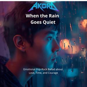 When the Rain Goes Quiet (Emotional Pop-Rock Ballad about Love, Time, and Coura.)