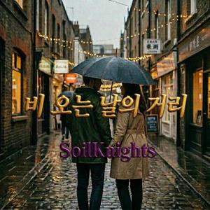 비 오는 날의 거리