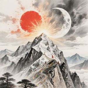 日月山谣（藏语版的汉语）