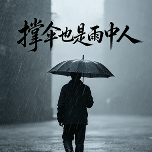 撑伞也是雨中人