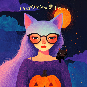 ハロウィンのまじない (The Spell of Halloween )🕯️#猫軍団仮装パレード🎃 by FOX UDON