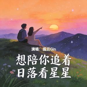 想陪你追着日落看星星