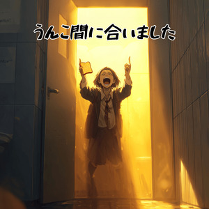 うんこ間に合いました