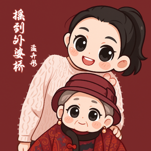 摇到外婆桥（伴奏）