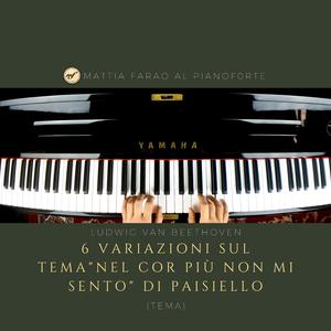 Variazioni sul tema Nel cor più non mi sento - Tema