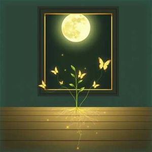 裂缝里的野姜花