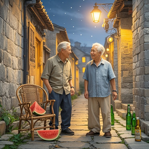 老地方的灯火
