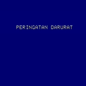 PERINGATAN DARURAT!