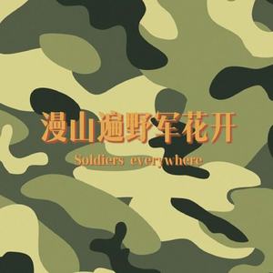 漫山遍野军花开