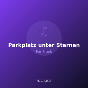 Parkplatz unter Sternen