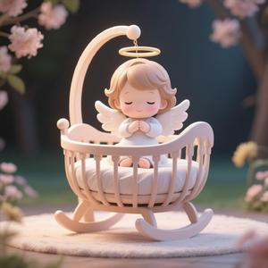 天使的摇篮曲 (羊水流动声+心跳声+子宫声效+新生儿宝宝哄睡神曲)