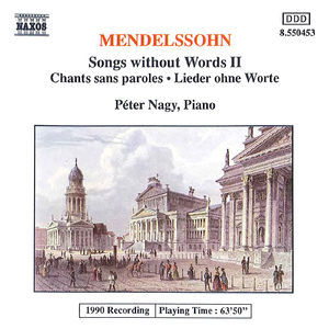 Lieder ohne Worte (Songs without Words), Book 7, Op. 85:No. 42 in B-Flat Major, Op. 85, No. 6