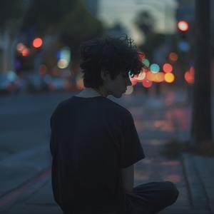 Tirado en el pavimento