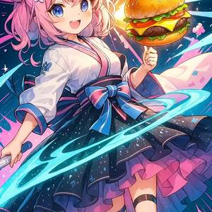 一個大漢堡(girl.ver)    by Six