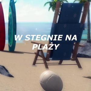 W Stegnie na plaży