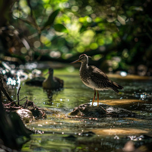 Slumber by the Stream Night Birds