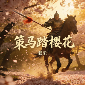策马踏樱花
