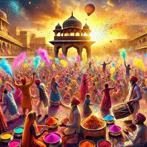 होली का रंग