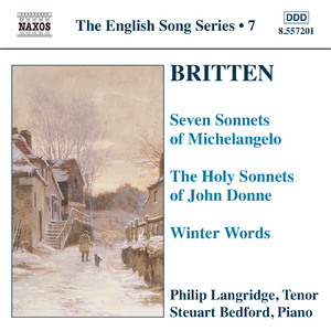 Winter Words, Op. 52:Proud Songsters