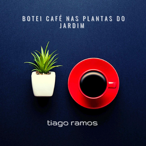 Botei Café nas Plantas do Jardim