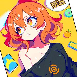 Hard to Peel This Orange