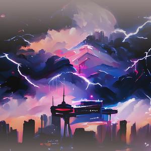 雨を見つめてる