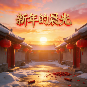 新年的晨光