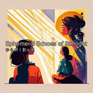 ゆらめく影と光