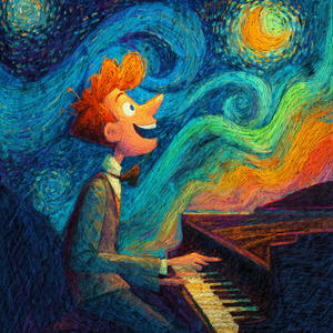 积木城堡的午后