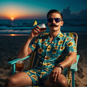 Conjuntinho havaiano