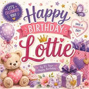 Happy Birthday Lottie Blessing (Feel-good groove)