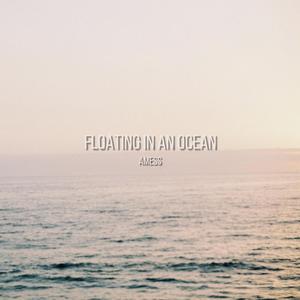 Floating in an ocean
