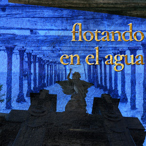 flotando en el agua