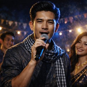 រាំថយក្រោយប៉ះទ្រូងប្តីគេ