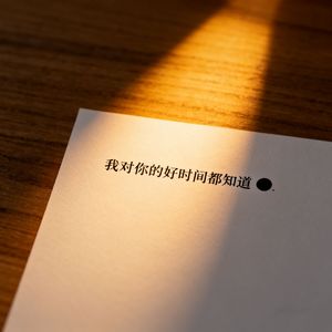 我对你的好时间都知道