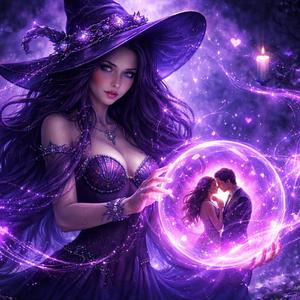 Purple witch