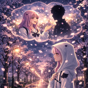 君の前では無音の私