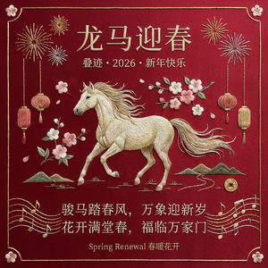 龙马迎春(2026年马年限定)