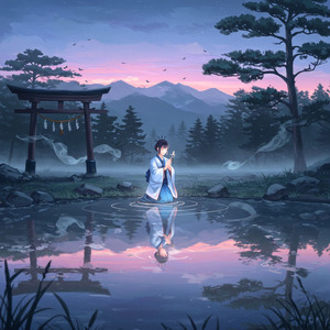 Prayer in the Water Mirror