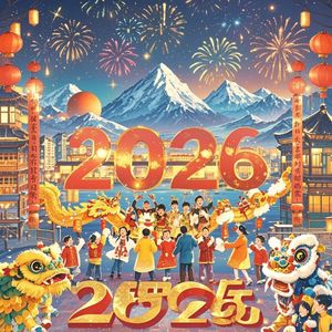 欢歌迎新年（2026）-一粒风