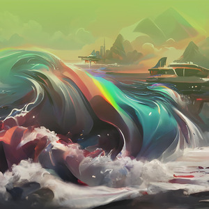 Colors Blend And Skies Collide