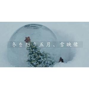 冬を想う五月、雪映像
