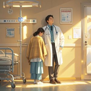 白大褂里的月光-陈雷