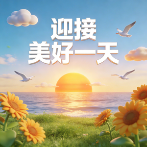 迎接美好一天