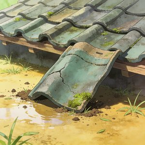 瓦片也有翻身日