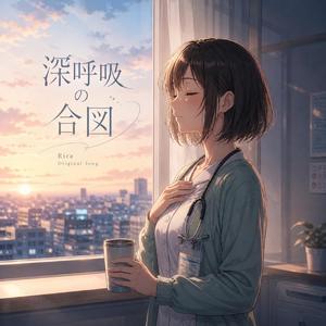 深呼吸の合図