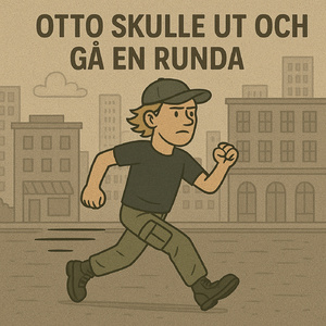 Otto skulle ut och gå en runda