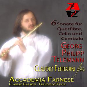 Flauto Sonata N.3 in la Maggiore, TWV 41-A5: III. Andante Semplicemente (Violoncello Claudio Casadei, Cembalo Francesco Tasini, Accademia Farnese)