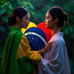 ブラジルと日本 ひとつの心