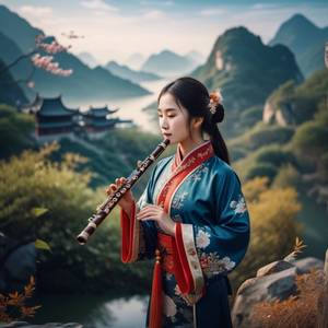 Lá Diêu Bông (Hoà Tấu Sáo Trúc)